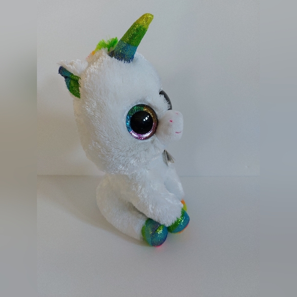 Pixie Ty Rainbow Unicorn Beanie Boo - Picture 3 of 4
